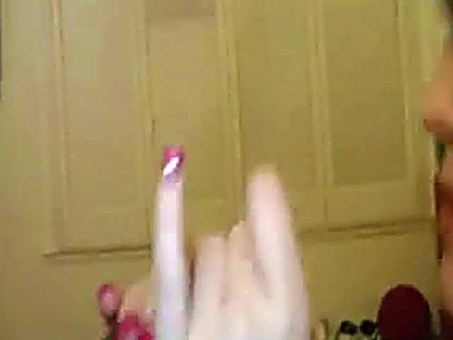 White chick sucks on a big black cock