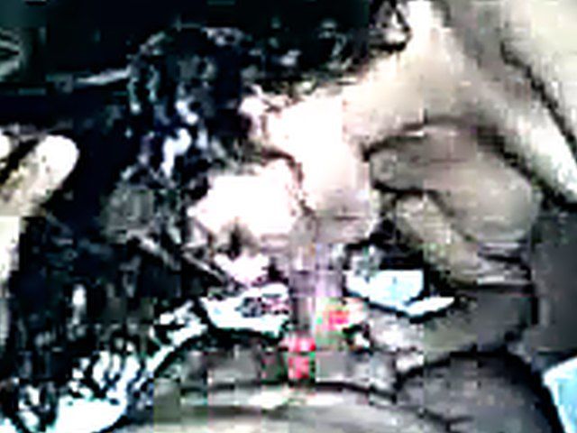 Busty brunette sucks and fucks a big dick