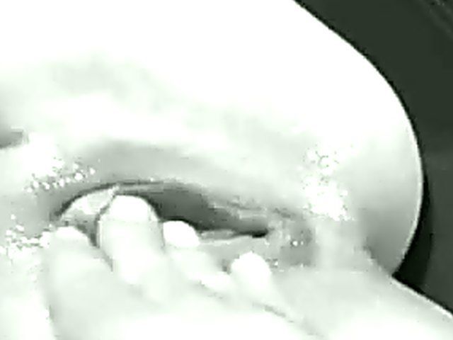 Greek slut smokes and sucks an excited cock