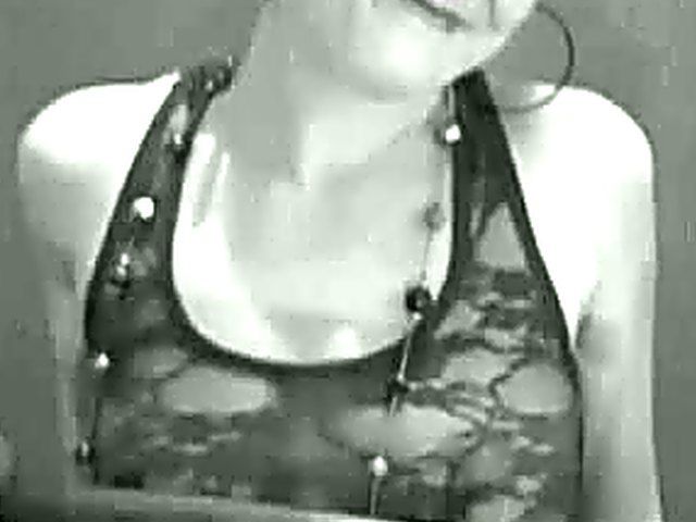 Greek slut smokes and sucks an excited cock