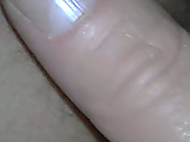 Guy plays with his shy girlfriend's hairy pussy for cam