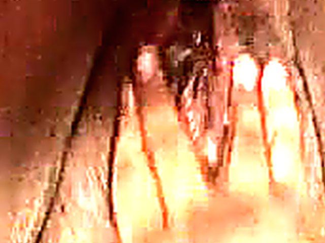 Amateur woman finger fucks her bushy meaty pussy