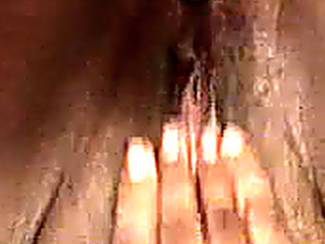 Amateur woman finger fucks her bushy meaty pussy