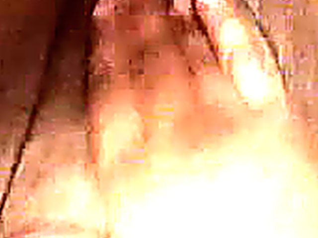 Amateur woman finger fucks her bushy meaty pussy