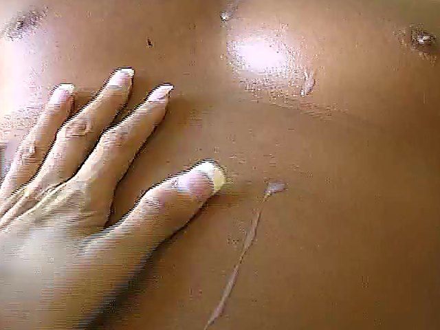 Beautiful babe puts rings on a hard cock