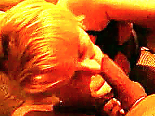 Mature woman gives head in private blowjob video