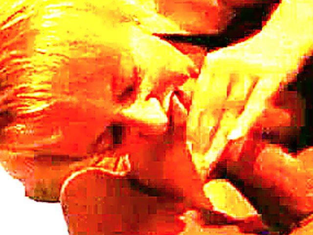 Mature woman gives head in private blowjob video