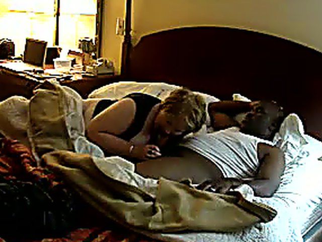 Interracial amateur sex video with hot mature woman