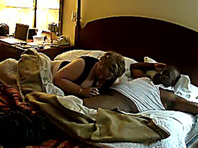 Interracial amateur sex video with hot mature woman