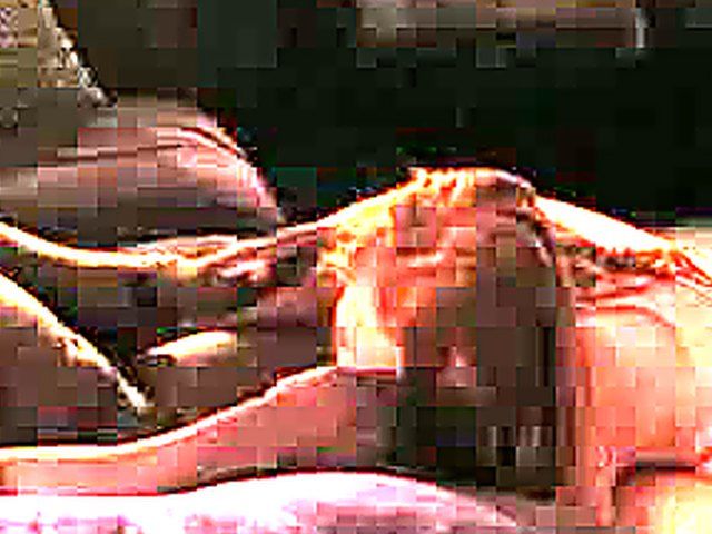 Sexy chick fucks a big black cock