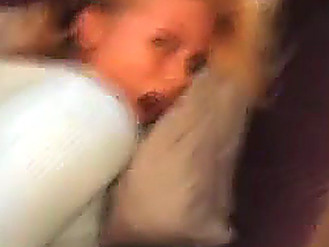 Blonde girlfriend gets her pussy fucked hard