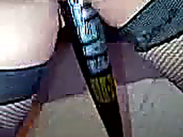 Fattie with pierced clit rides baseball bat