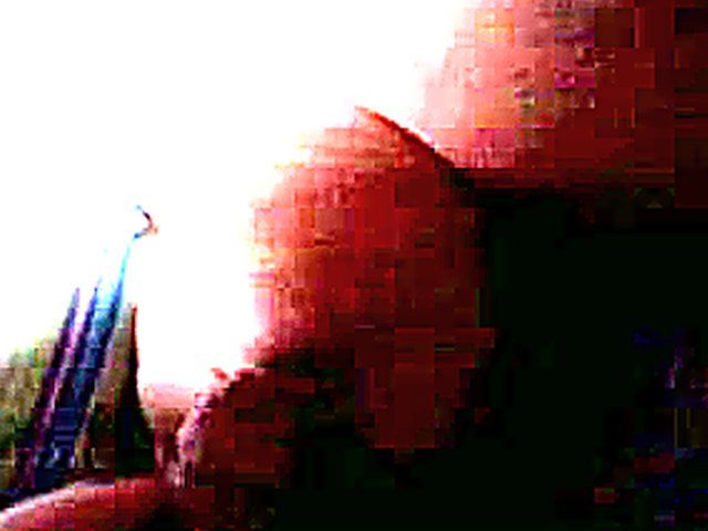 Fat wife gets a face full of cum