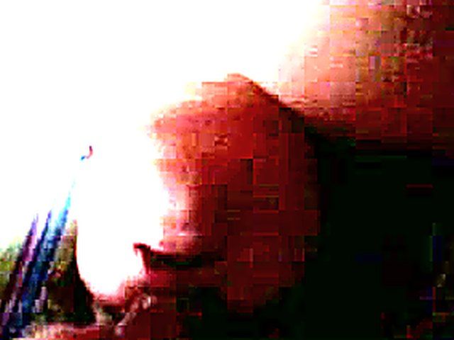 Fat wife gets a face full of cum