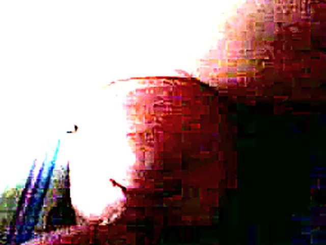 Fat wife gets a face full of cum