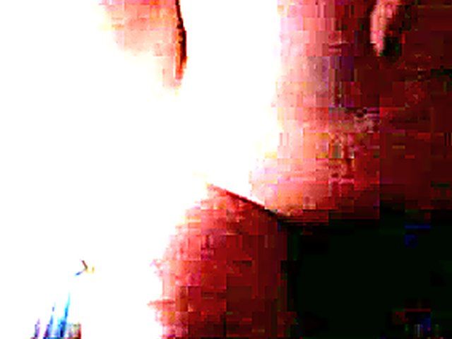 Fat wife gets a face full of cum