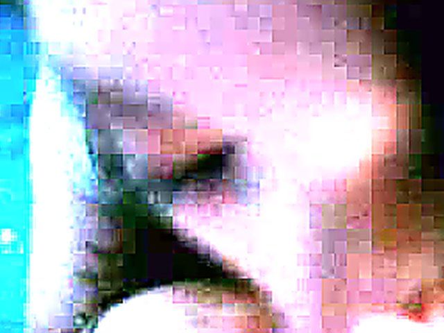 Young girlfriend gets a face full of Jizz