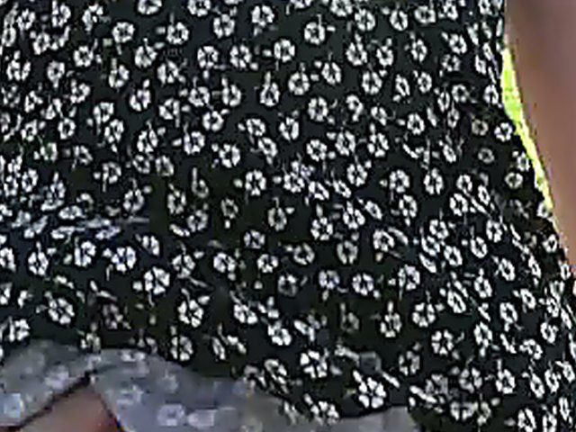 Beautiful blonde gets fucked outside in public