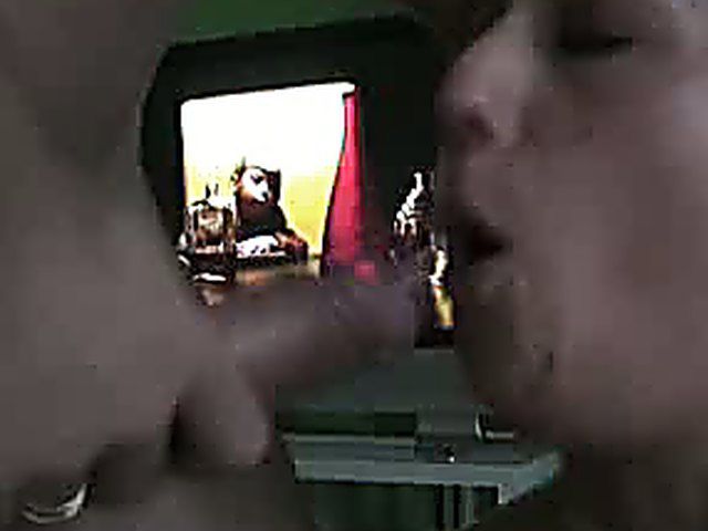 Beautiful babe deep throats her boyfriends hard cock