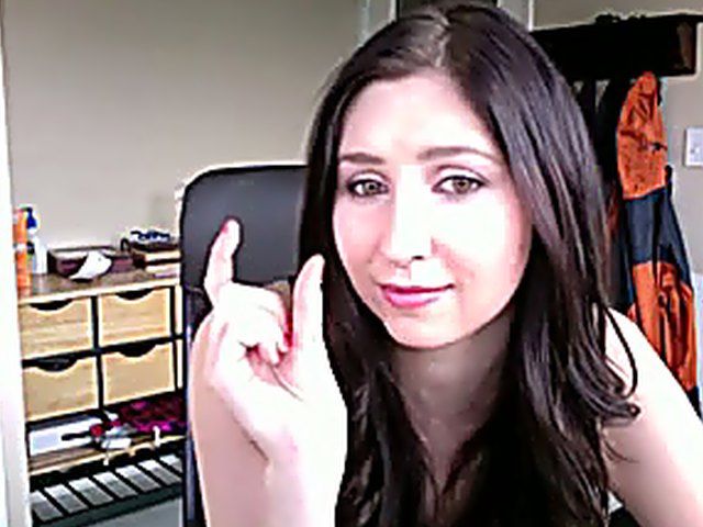 Hot and horny teen chick loves big dicks