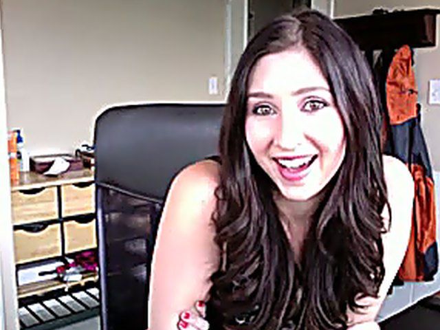 Hot and horny teen chick loves big dicks