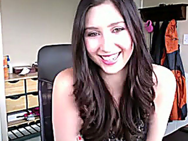 Hot and horny teen chick loves big dicks