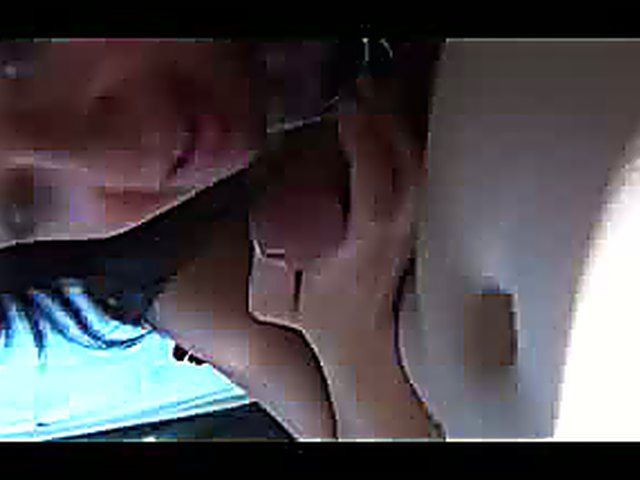 Beautiful Russian chick sucks a hard cock. 