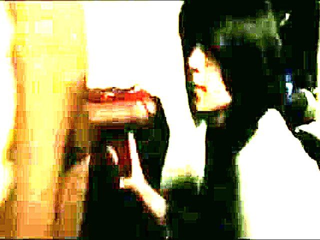 Pretty teen sucks, and rides a hard dick