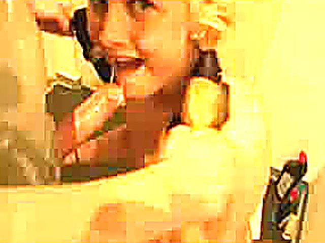 Long haired blonde chick sucks and fucks cock