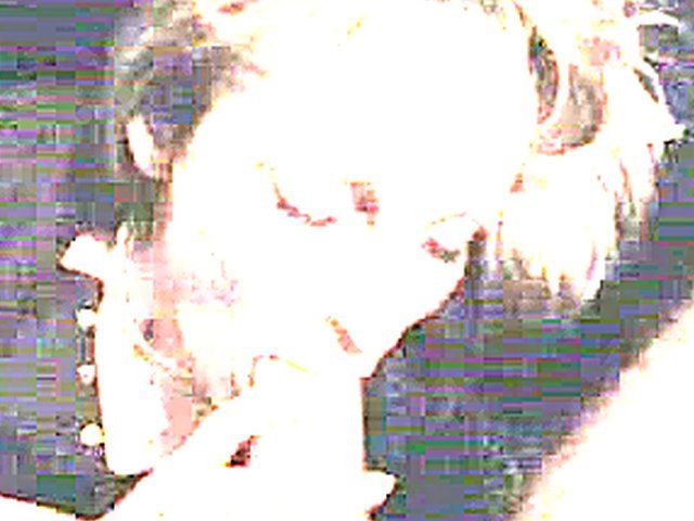 Mature blonde sucks on a massive cock