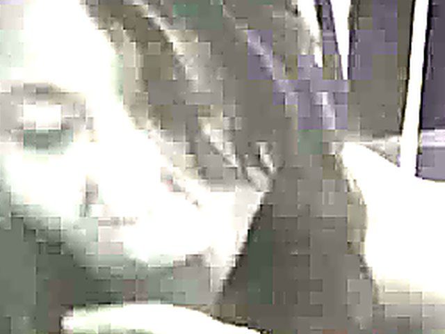 Asian babe rides her black lovers big cock