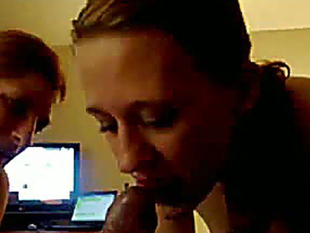 Tag teaming sperm filled testicles