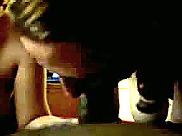 Tag teaming sperm filled testicles