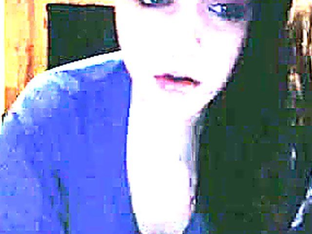 Cam girl with monster tits masturbating with passion