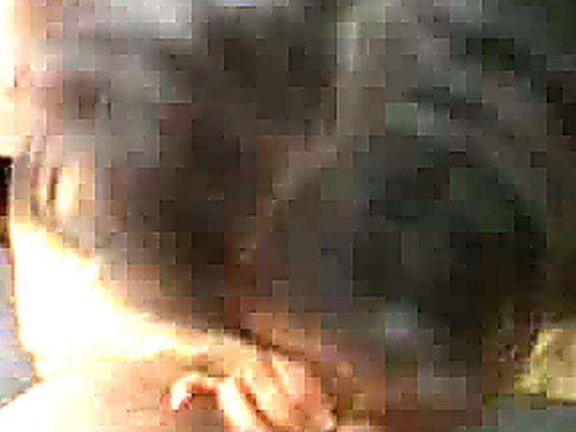 Girl in panties takes dildo and hard cock