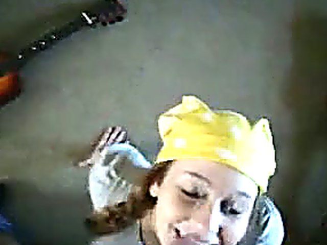 Beautiful girlfriend sucks meaty cock like a pro