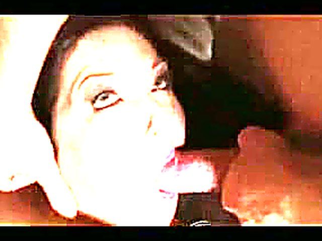 Fat woman gets fucked by two hard cocks