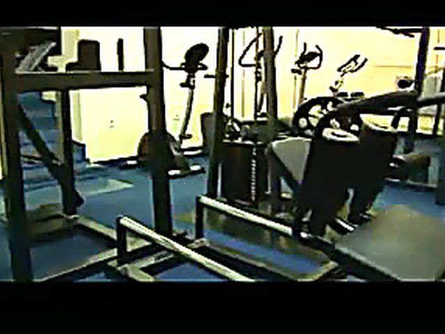 Naughty gym bunny has sex with her trainer