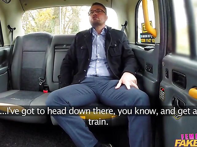 Taxi fuck with British MILF Sasha Steele