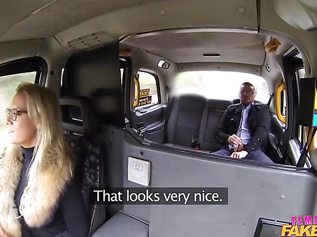 Taxi fuck with British MILF Sasha Steele