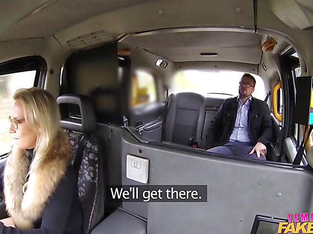Taxi fuck with British MILF Sasha Steele