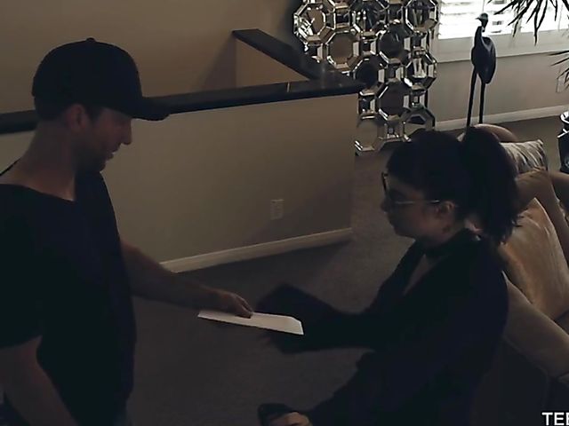 Teen slut Brooke Haze gets dicked down in her room