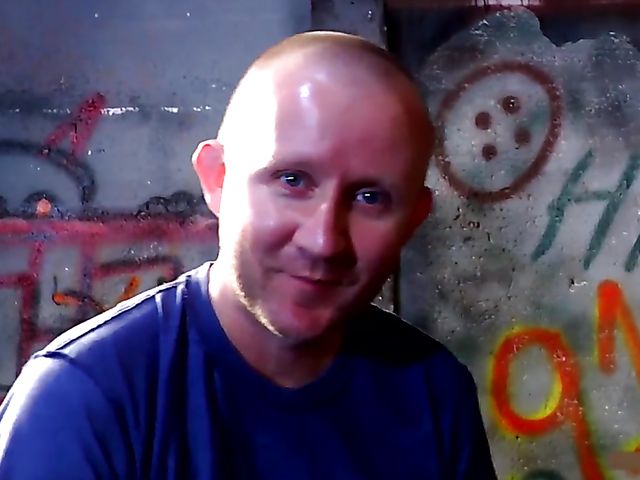 Bad guy makes blonde teen Harley Quinn squirt