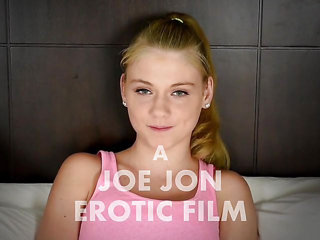 Innocent teen Hannah Hays licks a dick