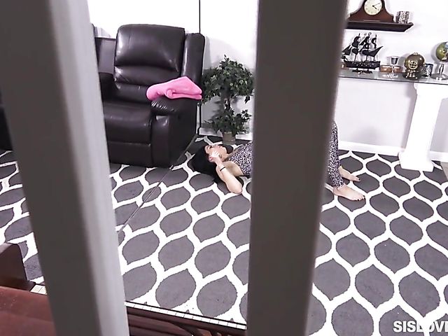 Tiny brunette Sadie Blake gets shagged by her stepbro