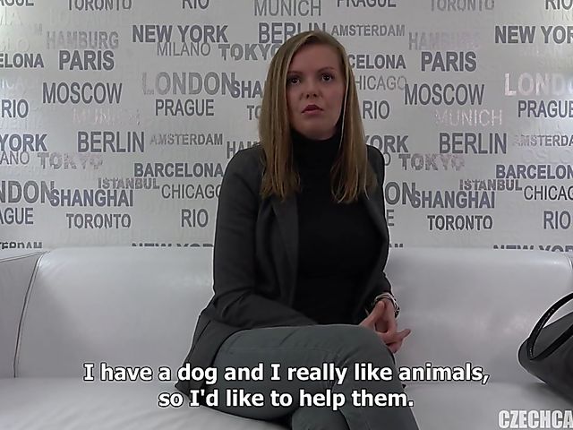 Oiled up Czech amateur Lenka posing naked