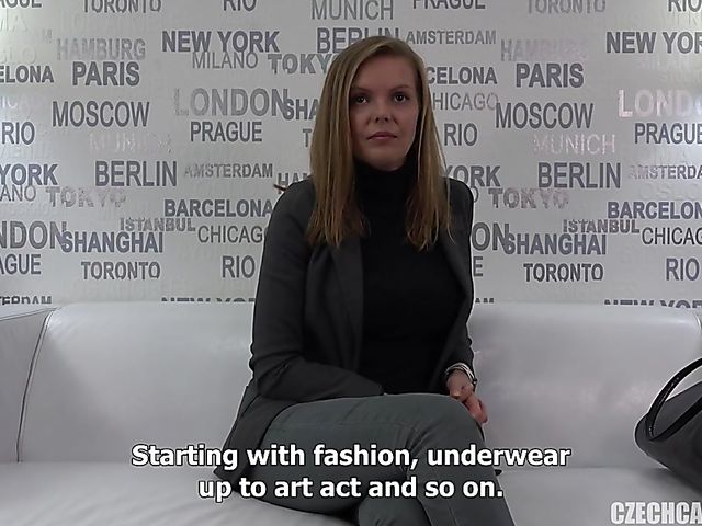 Oiled up Czech amateur Lenka posing naked