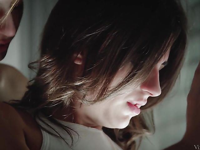 Sensual lesbian scene with Caomei Bala and Ena Sweet