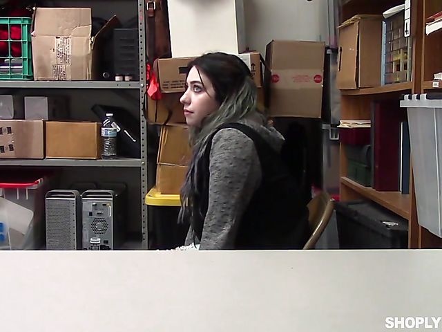 Amilia Onyx - 18 yo shoplifter with big naturals