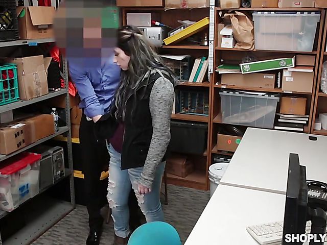 Amilia Onyx - 18 yo shoplifter with big naturals